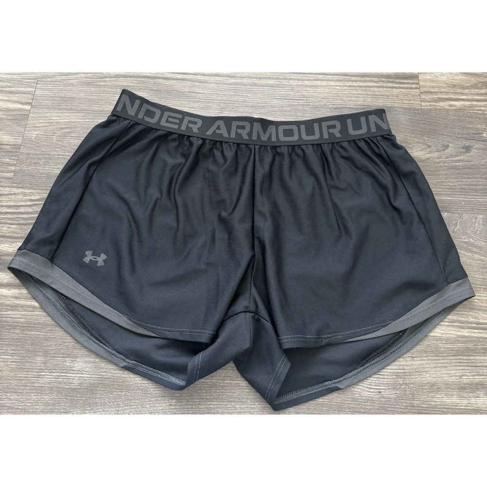 SOLD
 Women's Play Up Shorts Gymcore Activewear Sporty Quick Dry Black